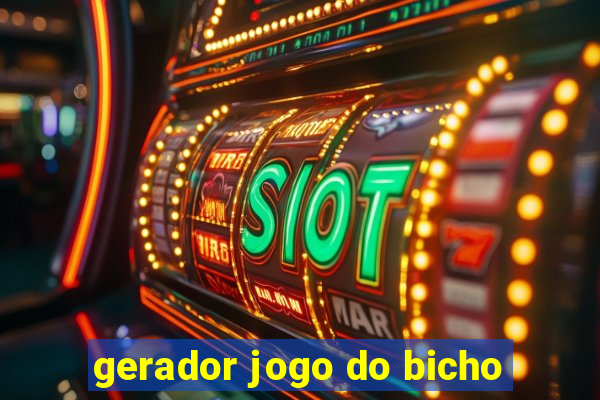 gerador jogo do bicho